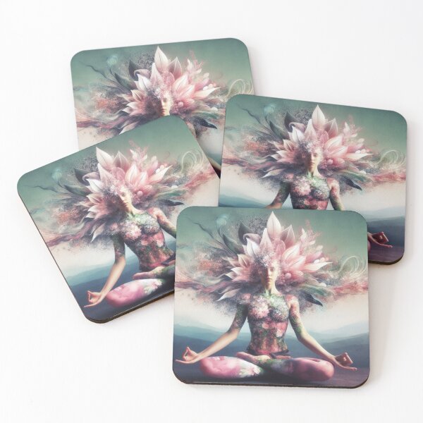Item preview, Abstract Yogini designed and sold by desAIgns by Rosa.