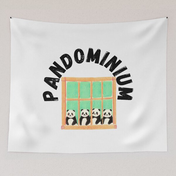 Item preview,  Pandominium Lovely Pandas designed and sold by PunnyPawsArt.