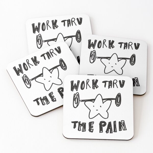 Item preview, Work through the pain designed and sold by Studio aiai .