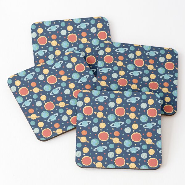 Item preview, Cute planets in space pattern designed and sold by Deepness2023.