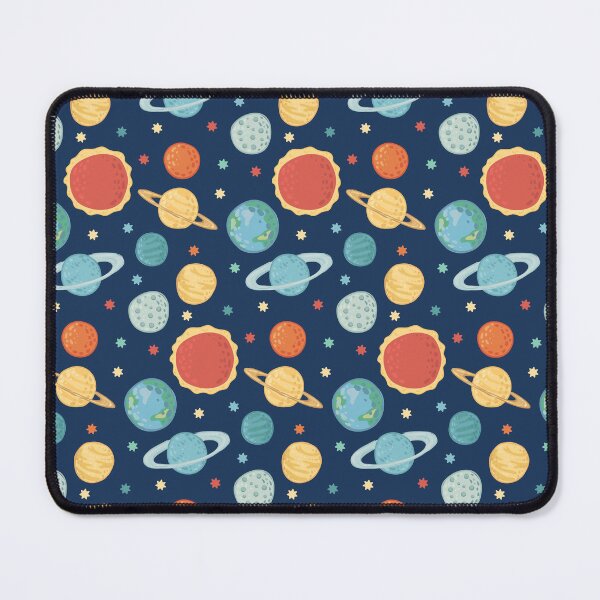 Item preview, Cute planets in space pattern designed and sold by Deepness2023.