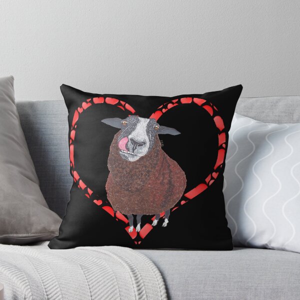 Item preview, ZWARTBLES SHEEP HEART designed and sold by BeritValk.