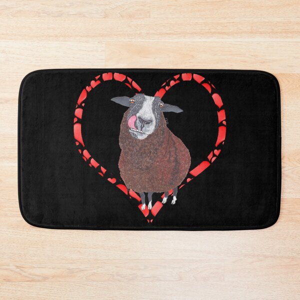 Item preview, ZWARTBLES SHEEP HEART designed and sold by BeritValk.