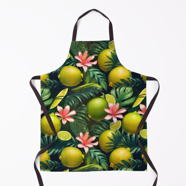 Item preview, Tropical Lime Floral Citrus Patterns designed and sold by MindWave THC.