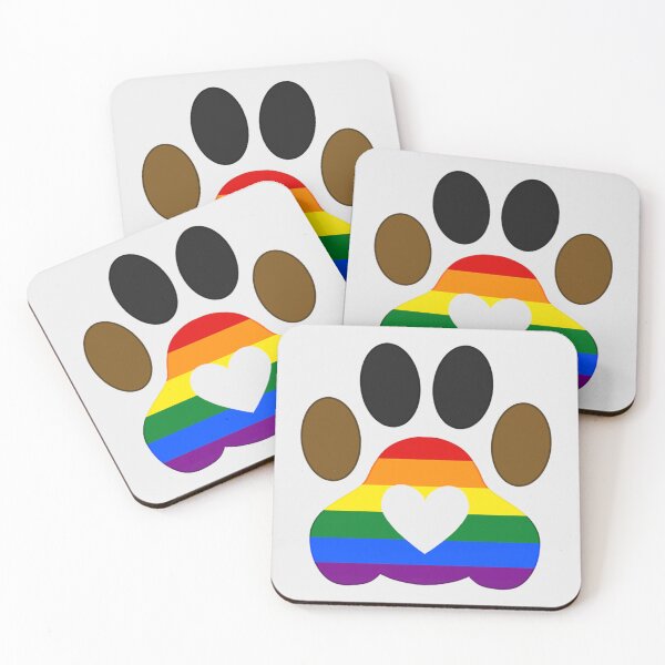 Item preview, Pride Cat Paw: Philadelphia Pride designed and sold by SkyBlueArts.