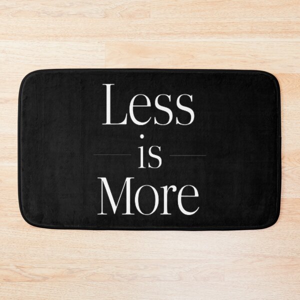 Item preview, Less is More Minimalist Quote Design - Simplicity and Elegance in Typography designed and sold by RuyaFab.