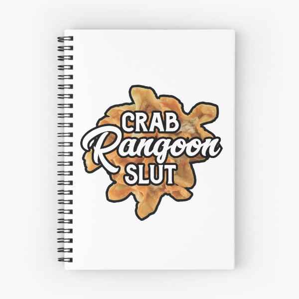 Item preview, Crab Rangoon Slut - Crustacean Funny Food Gift designed and sold by MarkFiveDesign.