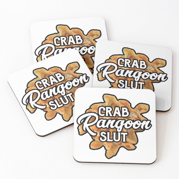 Item preview, Crab Rangoon Slut - Crustacean Funny Food Gift designed and sold by MarkFiveDesign.