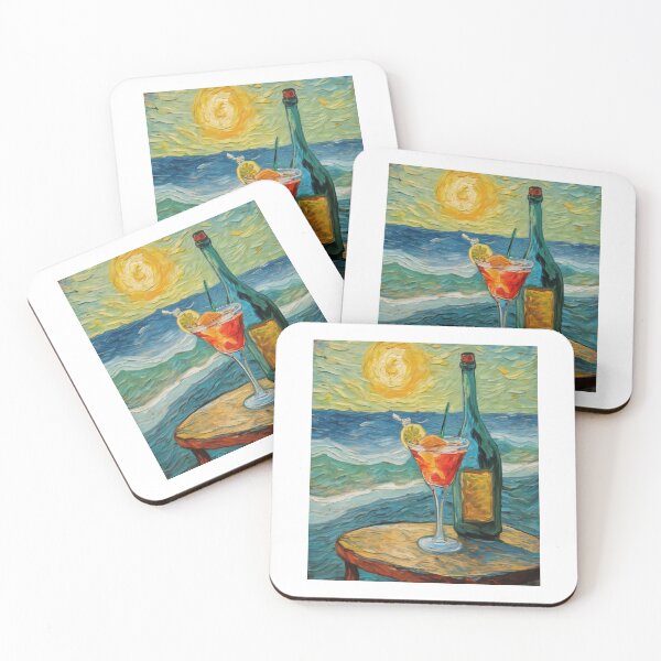 Item preview, "Seaside Table Drink" designed and sold by Artisticanvas.