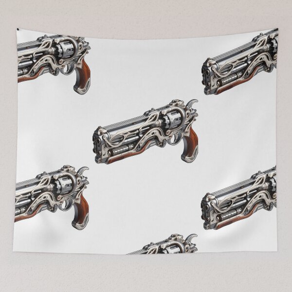 Item preview, Revolver Science Fiction Steampunk Gun Pistol Handgun Blaster designed and sold by kylmllr101684.