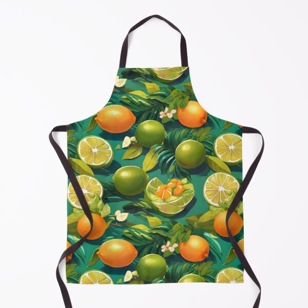 Item preview, Tropical Lime Floral Citrus Patterns designed and sold by MindWave THC.