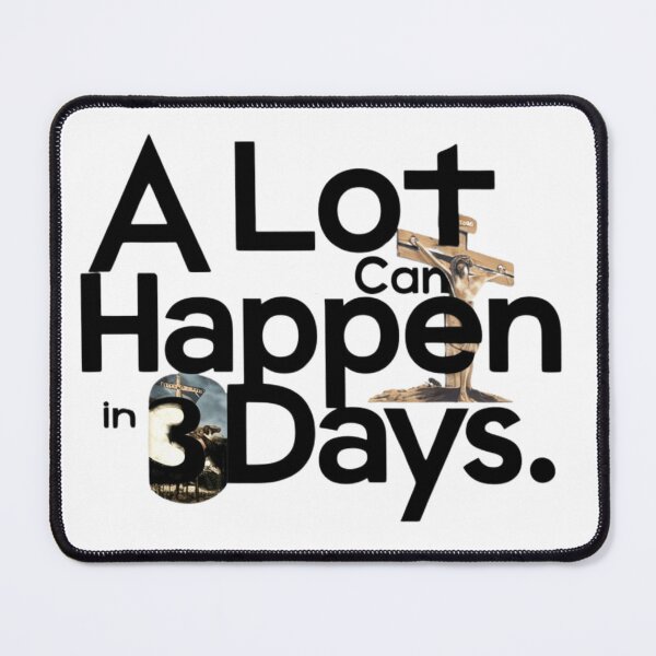 Item preview, A Lot Can Happen in 3 Days : Christian Easter Design designed and sold by BENMBARK.