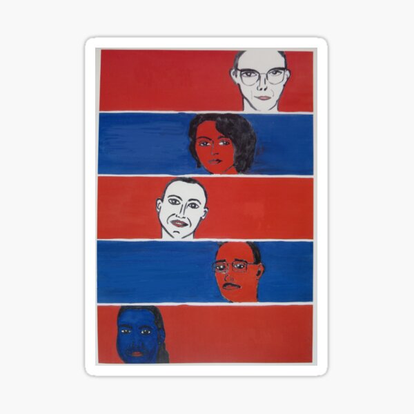 Friends from around the world Sticker