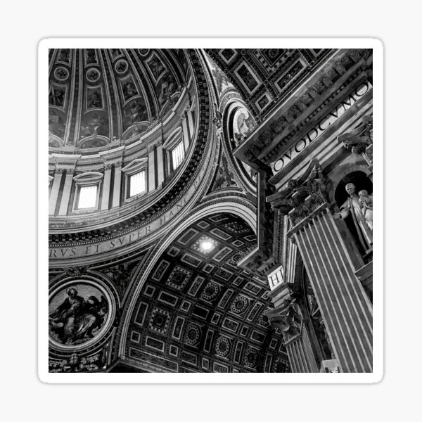 Item preview, Divine Arches: St. Peter's Monochrome designed and sold by William A. McCarthy.