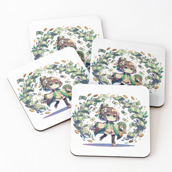 Item preview, Little Girl Throwing Money Dollars and Coins designed and sold by kylmllr101684.