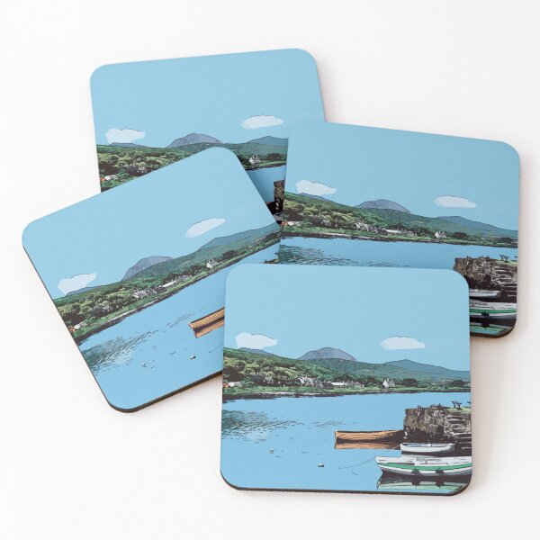 Item preview, Isle of Jura travel poster designed and sold by Simply The West Prints.