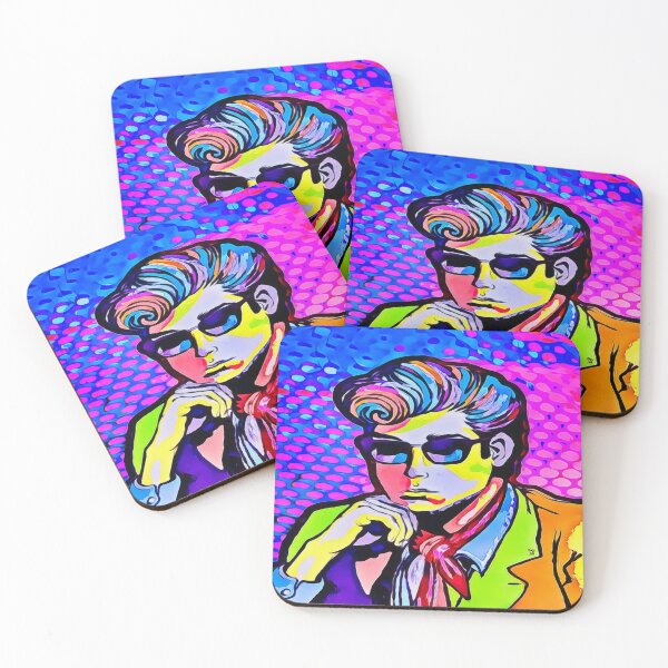 Item preview, Retro Pop Art Portrait - A Study in Color designed and sold by gleefulme.