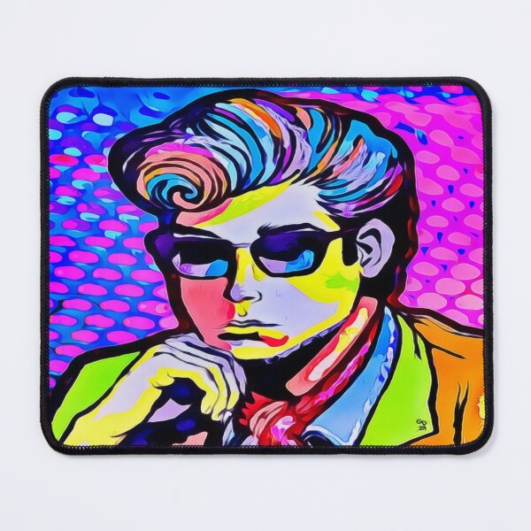 Item preview, Retro Pop Art Portrait - A Study in Color designed and sold by gleefulme.