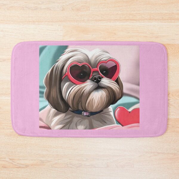 Item preview, Shih Tzu in Heart Shaped Glasses designed and sold by RWCarpenter.