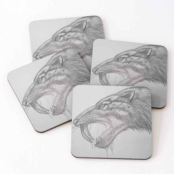 Item preview, Sabre tooth tiger designed and sold by MystiqueImages.