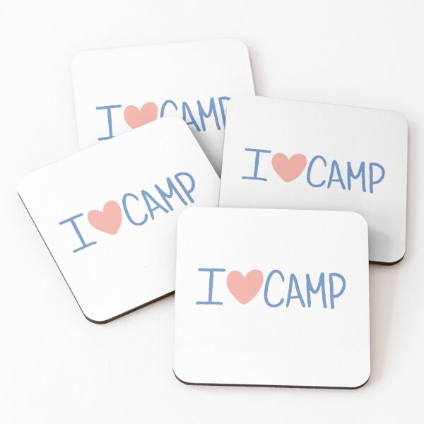 Item preview, I Love Camp - Blue designed and sold by Jilly Shore.