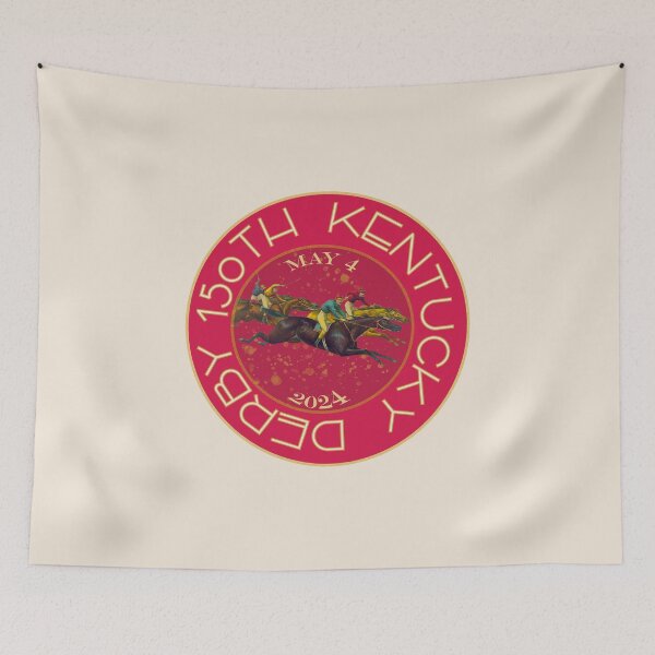 Item preview, 150th Kentucky Derby horse racing design designed and sold by Ginny Luttrell.
