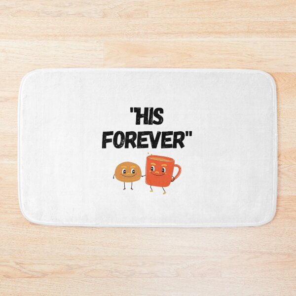 Item preview, his forever  t-shirts with love phrases for couples designed and sold by BladiWear.