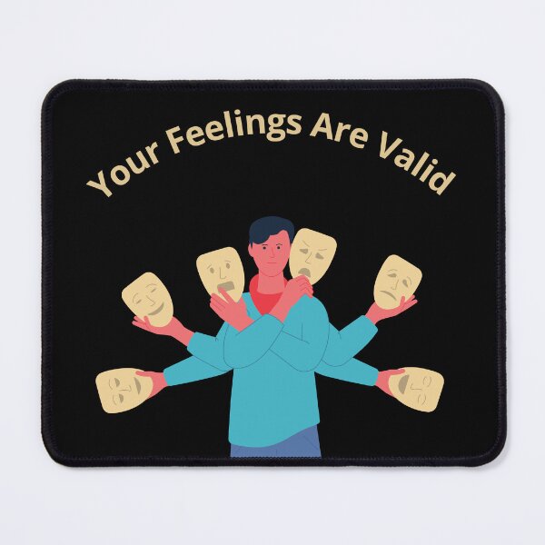 Item preview, Your Feelings Are Valid funny gift t-shirt designed and sold by urszulakier.