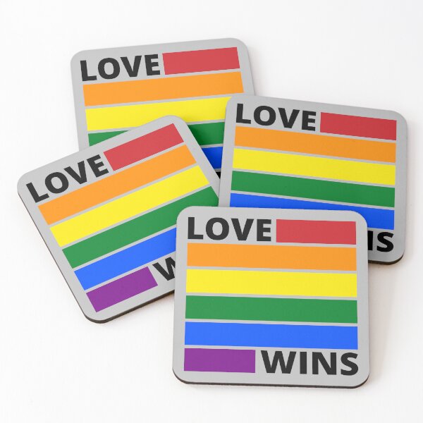 Item preview, Pride Flag Colors - Love Wins IV designed and sold by Lemon Pepper.