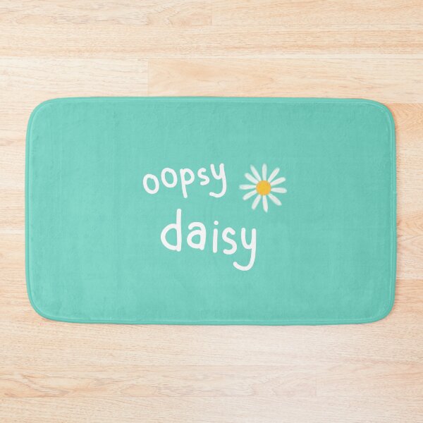 Item preview, Oopsy Daisy Yellow Word Art Teal Back designed and sold by ClearAndHappy.