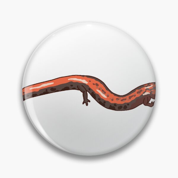 Item preview, Eastern Red Backed Salamander  designed and sold by Lily Hamilton.