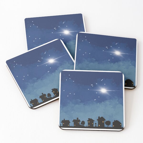 Item preview, Nighttime small houses. designed and sold by LyneFibres.