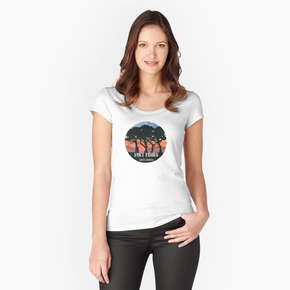 Item preview, Fitted Scoop T-Shirt designed and sold by Thestudiotree.