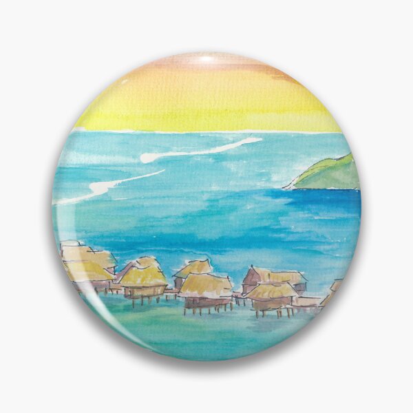 Item preview, South Sea Tropical Overwater Bungalows designed and sold by artshop77.