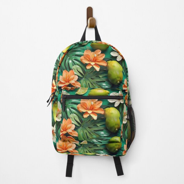 Item preview, Tropical Lime Floral Citrus Patterns designed and sold by MindWave THC.