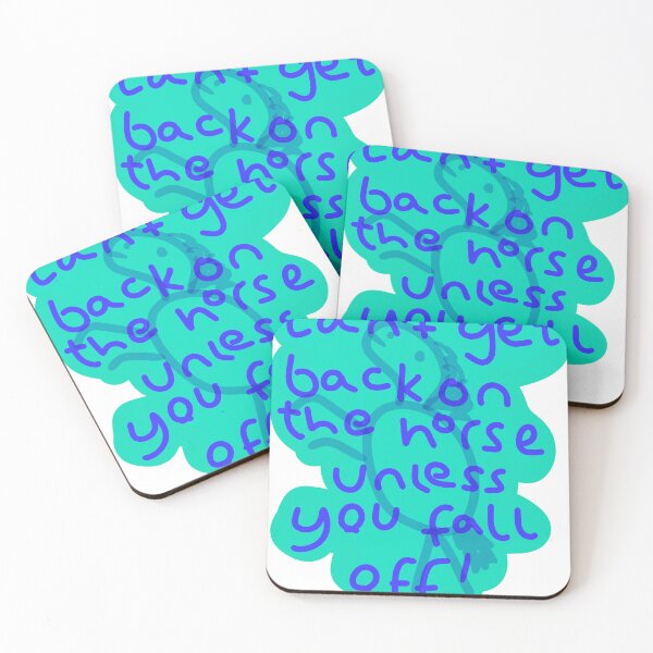 Item preview, can't get back on the horse unless you fall off! designed and sold by gumballols.