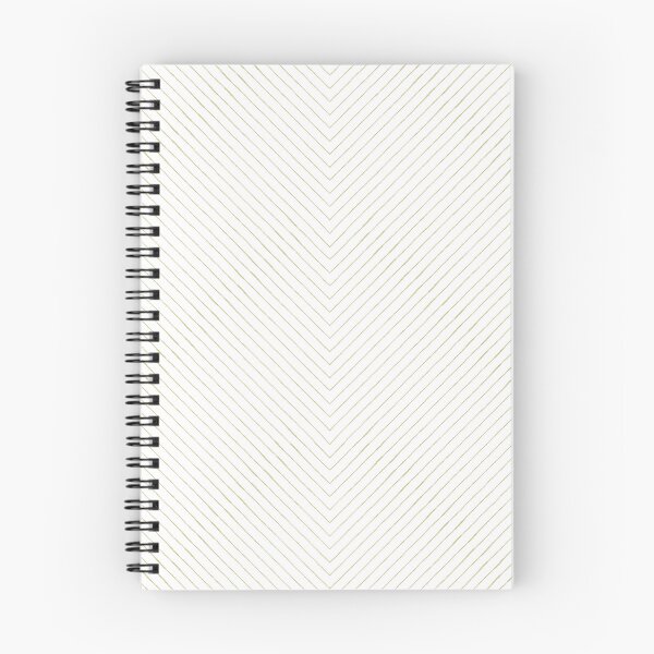 Item preview, Chevron Pencil Sketch Line Art - Snow + Gold designed and sold by Irene Estelle.