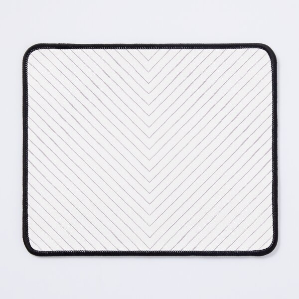 Item preview, Chevron Pencil Sketch Line Art - Snow + Dust designed and sold by Irene Estelle.