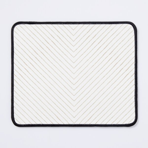 Item preview, Chevron Pencil Sketch Line Art - Snow + Dove designed and sold by Irene Estelle.