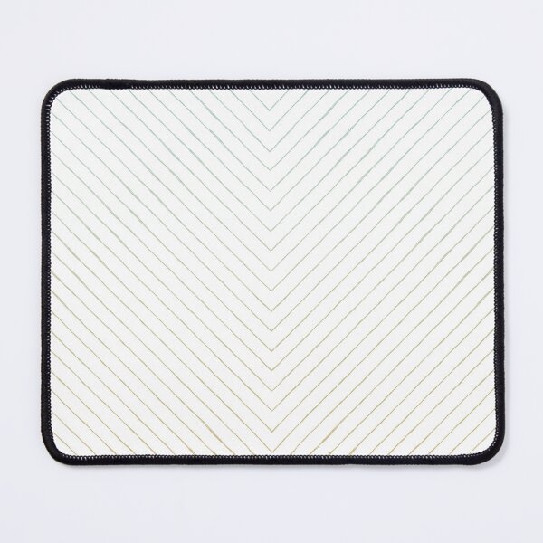 Item preview, Chevron Pencil Sketch Line Art - Snow + Rainbow Sorbet designed and sold by Irene Estelle.