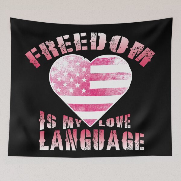 Item preview, Freedom is my Love Language designed and sold by Echonn.