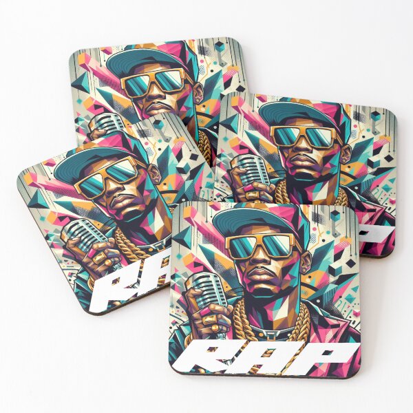 Item preview, Vibrant Rap Artistry designed and sold by Pandrju.