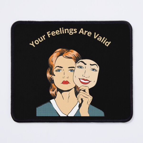 Item preview, Your Feelings Are Valid funny gift t-shirt designed and sold by urszulakier.