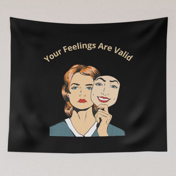 Item preview, Your Feelings Are Valid funny gift t-shirt designed and sold by urszulakier.