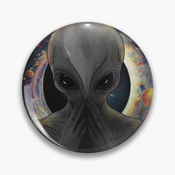 Item preview, An alien, friendly or not designed and sold by BrainFogArts.