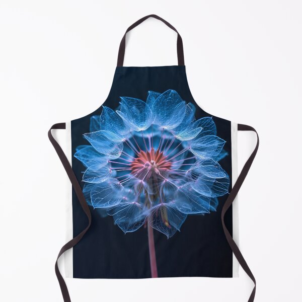 Item preview, Radiant Blue Flower with Glowing Edges designed and sold by Artessie.