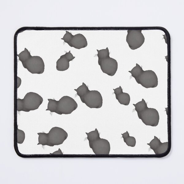 Item preview, Angy cat pattern - cinza designed and sold by Leeh-designs.