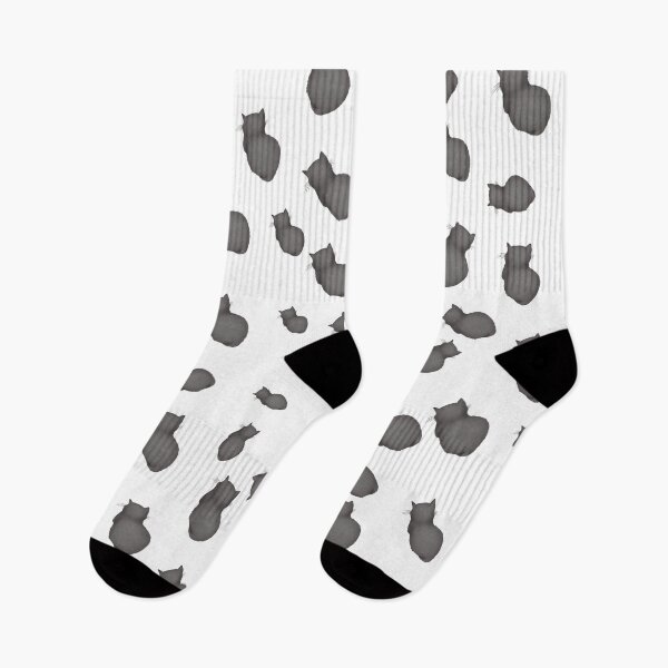 Item preview, Angy cat pattern - cinza designed and sold by Leeh-designs.