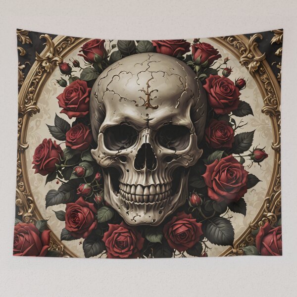 Item preview, Red roses in the face of finitude designed and sold by LilithsDesires.