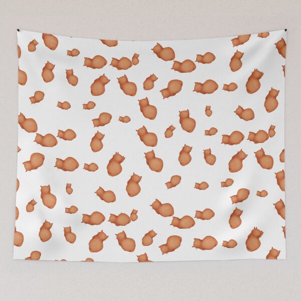 Item preview, Angy cat pattern - laranja designed and sold by Leeh-designs.